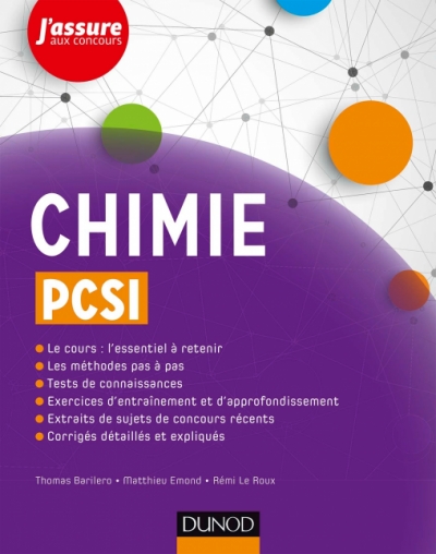 Chimie Pcsi Livre Prépa Physique Chimie Pcsi De Thomas - 