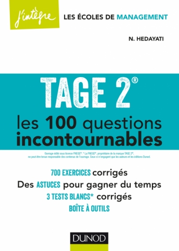 TAGE 2® Les 100 questions incontournables