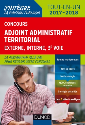 Concours Adjoint administratif territorial 2017/2018 - Tout-en-un ...