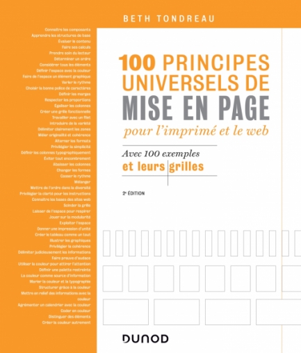 100 principes universels de mise en page pour l'imprimé et le Web