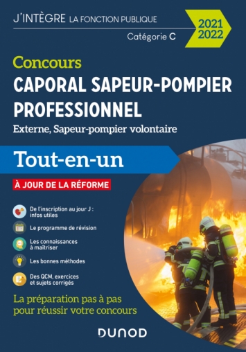 Concours Caporal sapeur-pompier professionnel 2021/2022