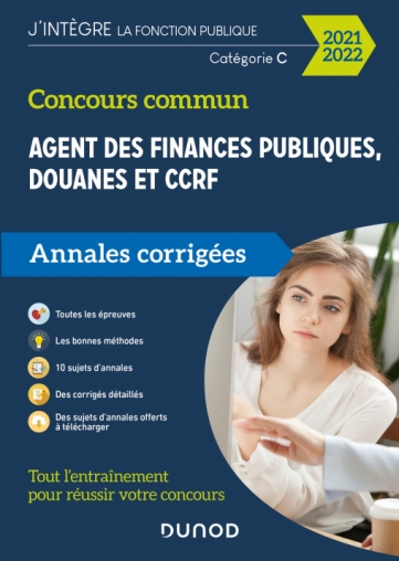 Concours Commun Agent des Finances Publiques Douanes et CCRF Catégorie C