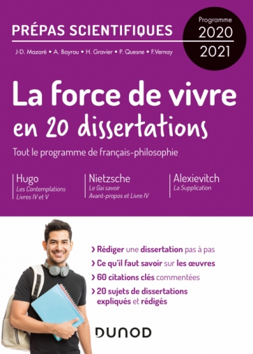 La Force De Vivre En Dissertations Prepas Scientifiques Programme 21 Livre Et Ebook Francais Philo De Jean Damien Mazare Dunod La Force De Vivre En Dissertations Prepas Scientifiques Programme 21 Livre Et Ebook Francais Philo De Jean Damien Mazare Dunod
