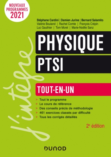 Physique tout-en-un PTSI - 2021