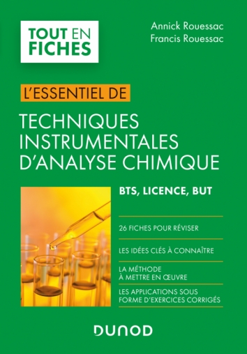 Techniques instrumentales d'analyse chimique