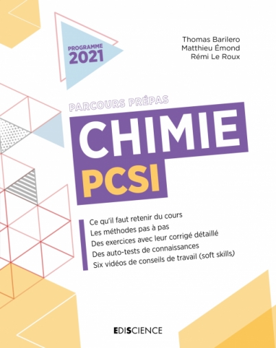 Chimie PCSI - 2021