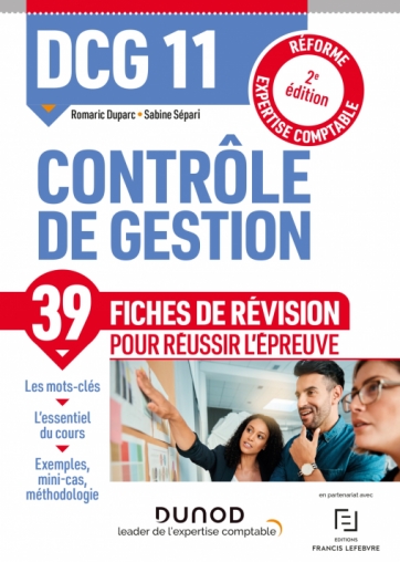 DCG 11 Contrôle de gestion - Fiches de révision