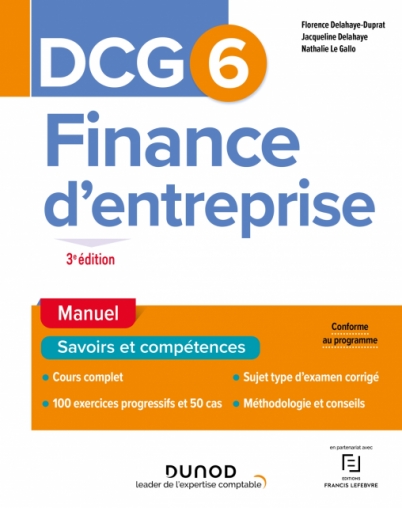 DCG 6 Finance d'entreprise - Manuel