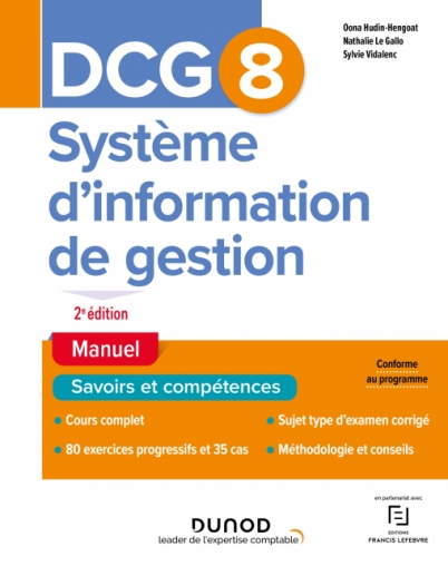 DCG 8 Systèmes d'information de gestion - Manuel