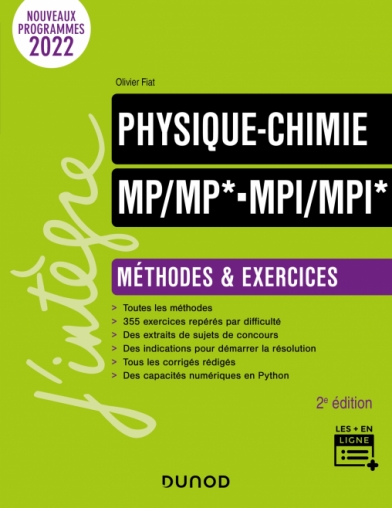 Physique-Chimie Méthodes et exercices MP/MP*-MPI/MPI*