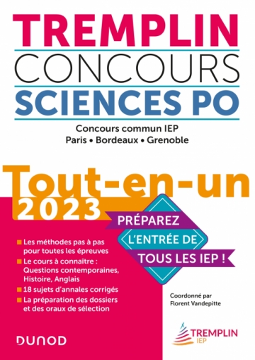 Tremplin Concours Sciences Po Tout-en-un 2023