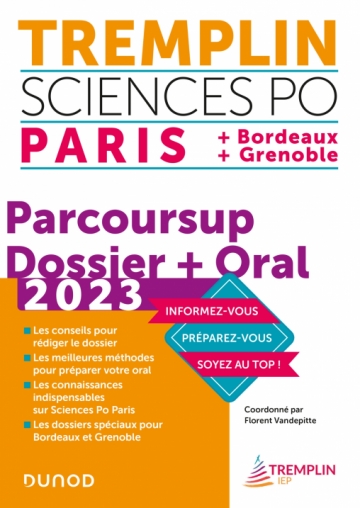 Tremplin Sciences Po Paris, Bordeaux, Grenoble 2023