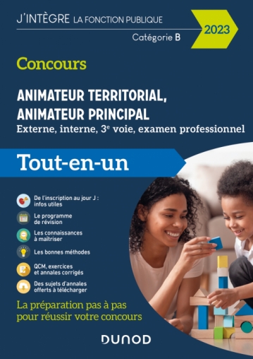 Concours Animateur territorial, animateur principal 2023