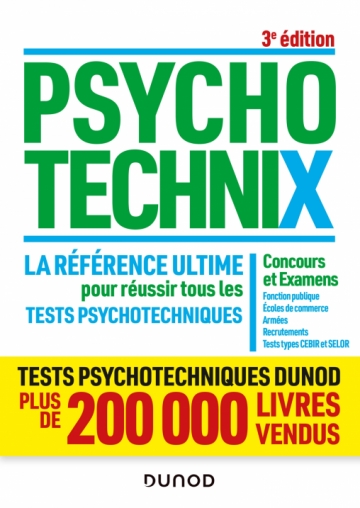 PsychotechniX - La référence ultime pour réussir tous les tests psychotechniques