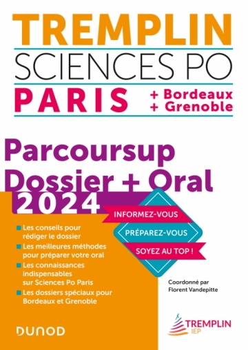 Tremplin Sciences Po Paris, Bordeaux, Grenoble 2024
