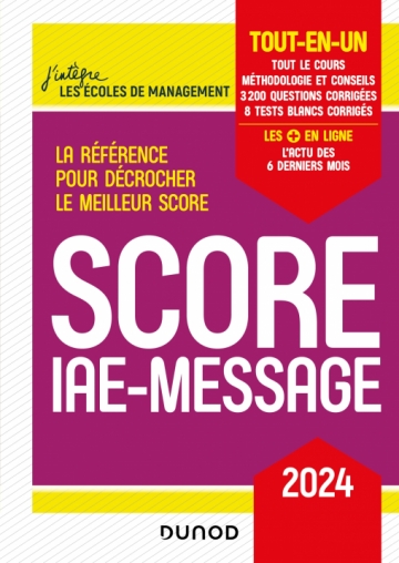 Score IAE-Message - 2024