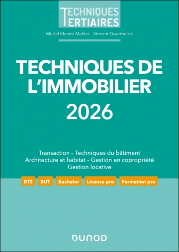 Techniques de l'immobilier 2026