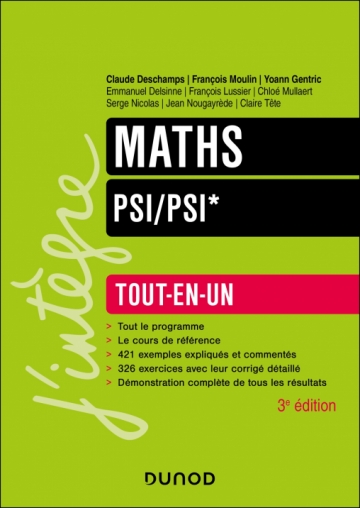 Maths Tout-en-un PSI/PSI*