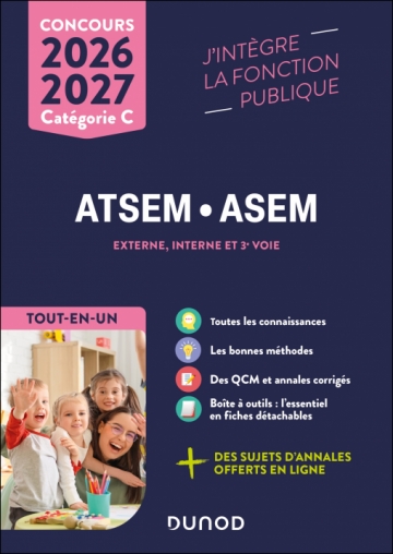 Concours ATSEM ASEM  - Tout-en-un - 2026-2027