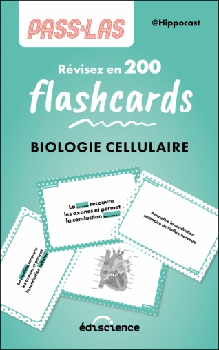 PASS & LAS Biologie cellulaire - Révisez en 200 flashcards !