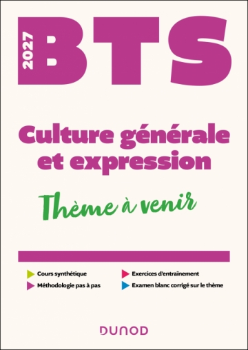 BTS Culture générale et Expression 2027