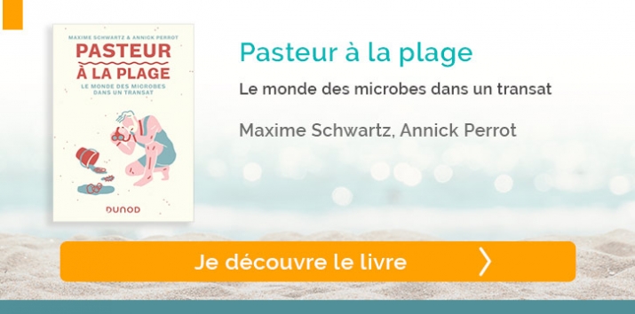 Pasteur à la plage Le monde des microbes dans un transat