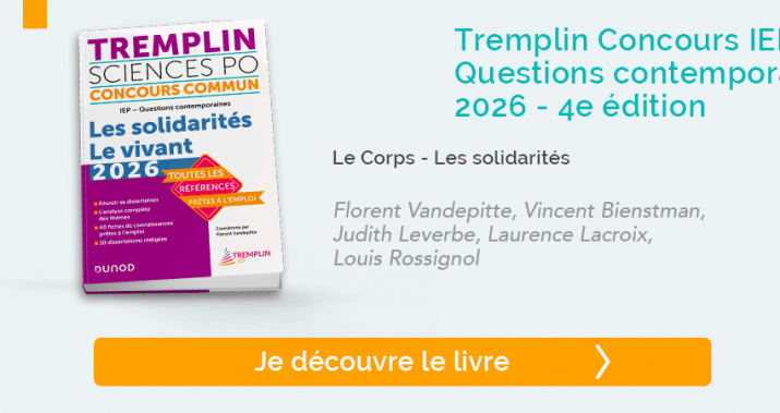 Tremplin Concours IEP Questions contemporaines 2026 - 4e édition