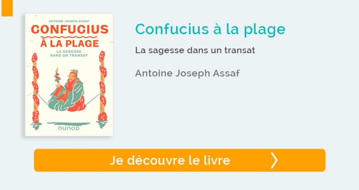 Confucius à la plage La sagesse dans un transat