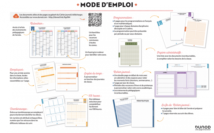 Agenda Planner 2025 2026 : mode d'emploi