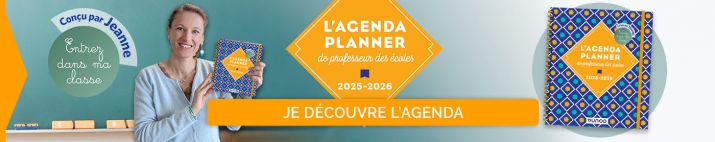 Découvrir L'Agenda planner de professeur des écoles - 2025 - 2026