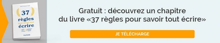 Chapitre gratuit de "37 règles pour savoir tout écrire"