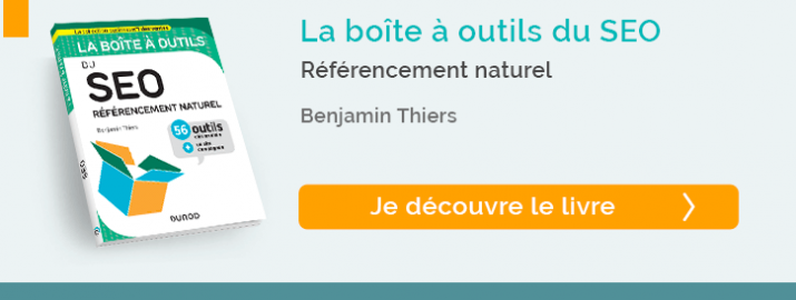 decouvrez "La boîte à outils du SEO - Référencement naturel"