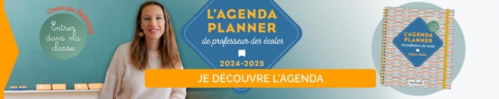 Découvrir L'Agenda planner de professeur des écoles - 2024-2025