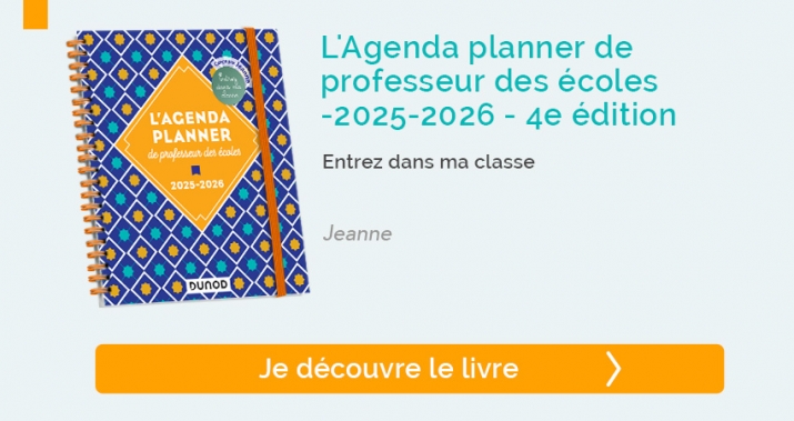Découvrir L'Agenda planner de professeur des écoles - 2025-2026