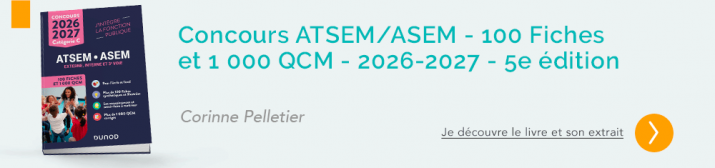 Concours ATSEM/ASEM - 100 Fiches et 1 000 QCM - 2026-2027 - 5e édition
