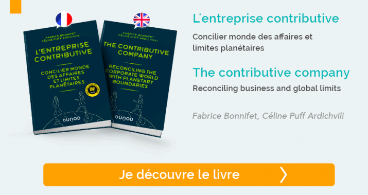 Livre "L'entreprise contributive" disponnible en Français et Anglais