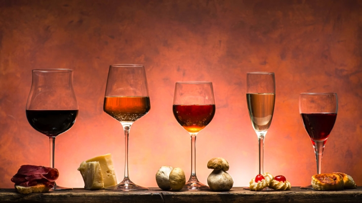 Illustration "accords « vins et mets "