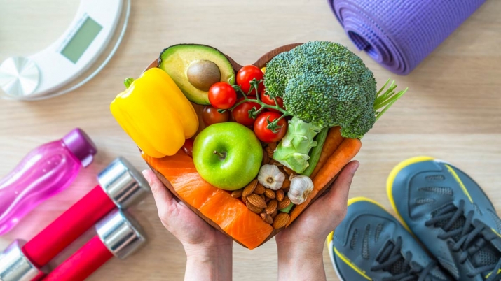 illustration Prendre soin de sa santé physique - alimentation et bien-être