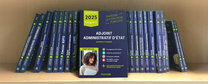 Livre pour se préparer au concours d'adjoint administratif d'état 