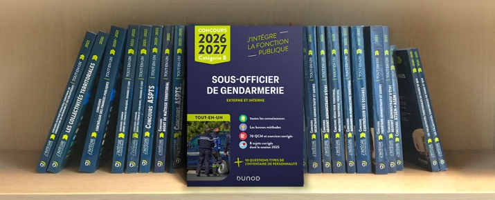 livre : Comment bien préparer le concours de Gendarme, sous-officier de gendarmerie