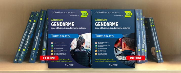 découvrez les livres "concours de Gendarme, sous-officier de gendarmerie "