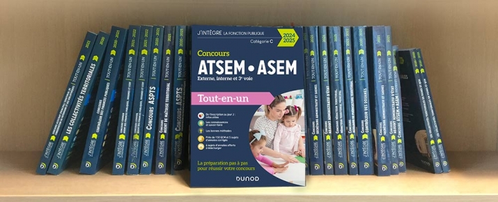 Livre idéal pour préparer concours ATSEM/ASEM