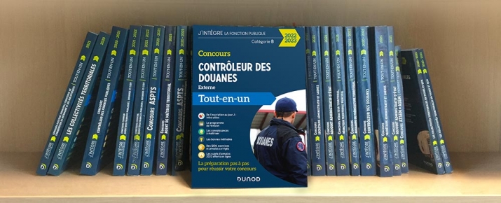 Meilleur livre pour préparer le concours de Contrôleur des douanes