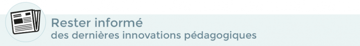 Espace enseignant, rester informé