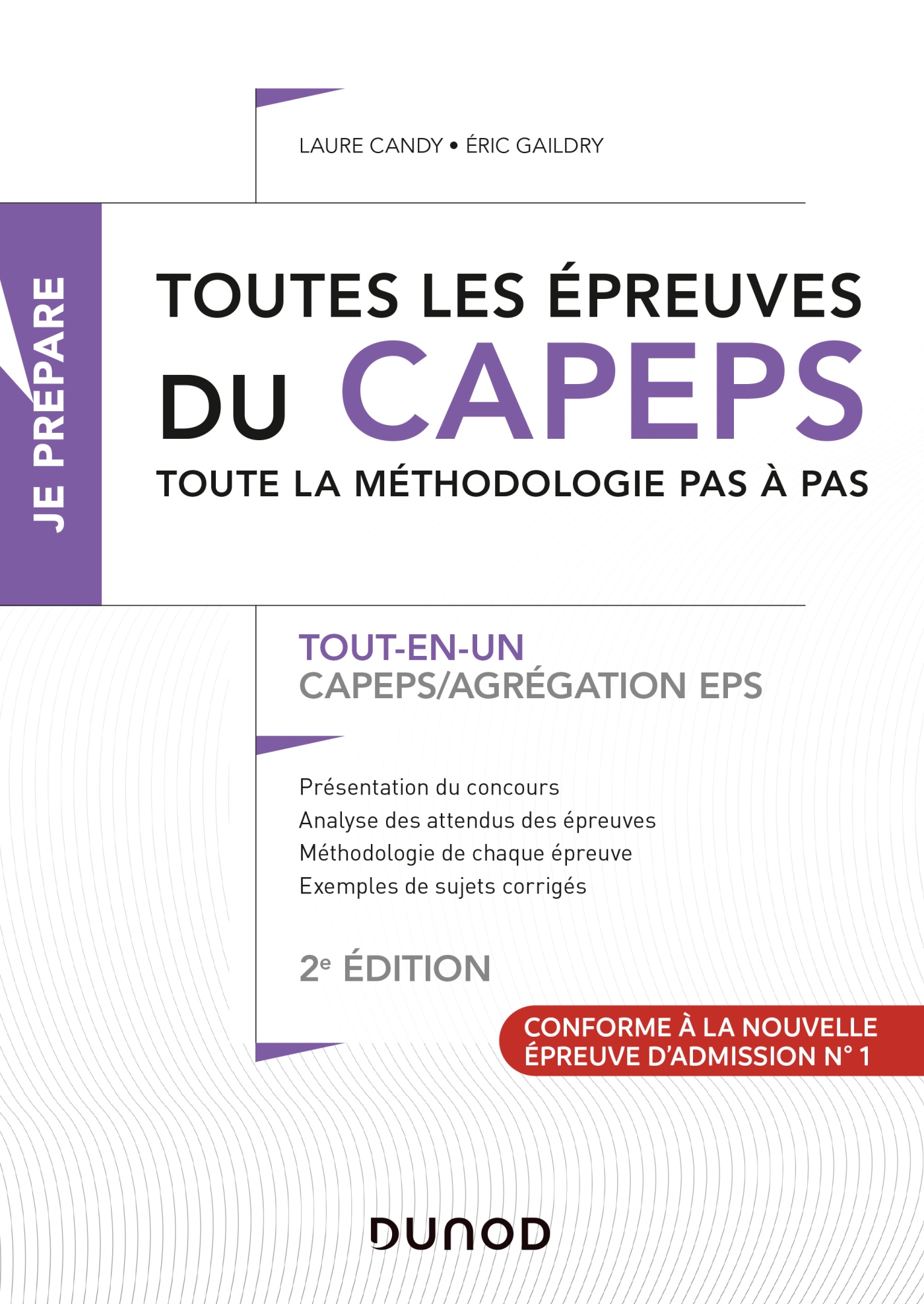 Toutes Les Epreuves Du Capeps Et De L Agregation D Eps Tout En Un Capeps Agregation Eps Livre Et Ebook Education Physique Et Sportive De Laure Candy Dunod