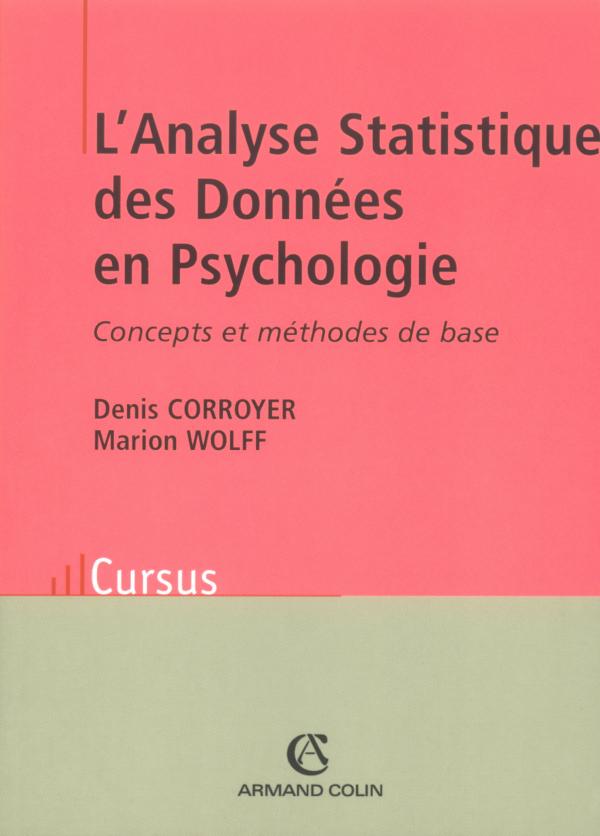 L'essentiel de la statistique en psychologie 