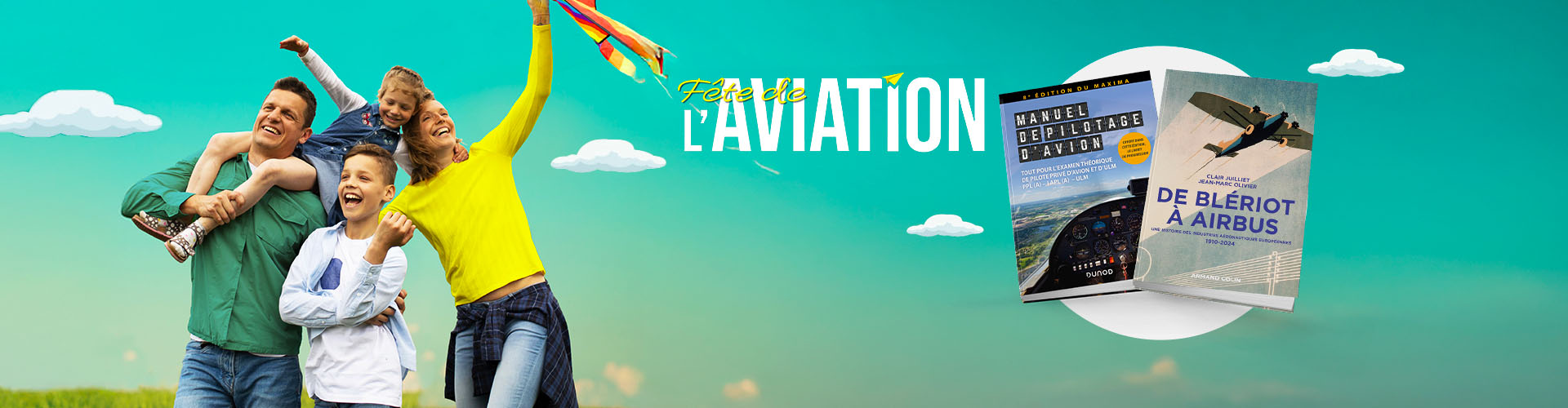 Célébrez la Fête de l’aviation avec nos indispensables sur l’aéronautique 