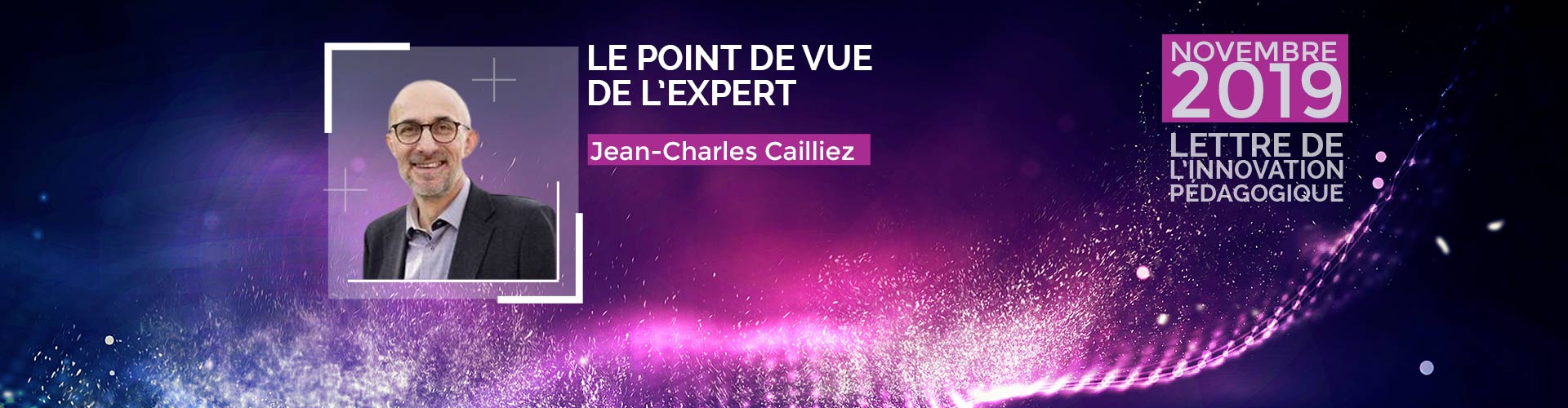 Entretien avec Jean-Charles Cailliez professseur - Expert design thinking