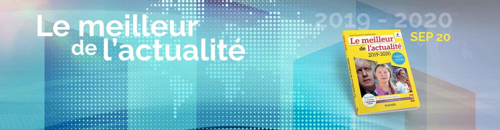 Les rendez-vous de l'actualité- Septembre 2020 Les rendez-vous de l'actualité- Septembre 2020